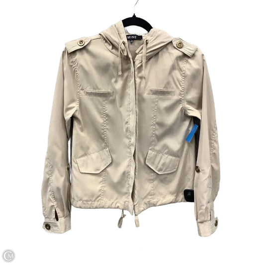 Jacket Utility By Mine In Tan, Size: S
