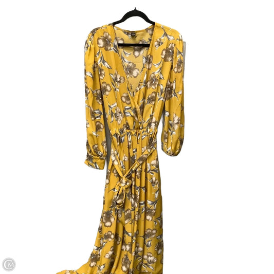 Dress Casual Maxi By Shein In Yellow, Size: 2x