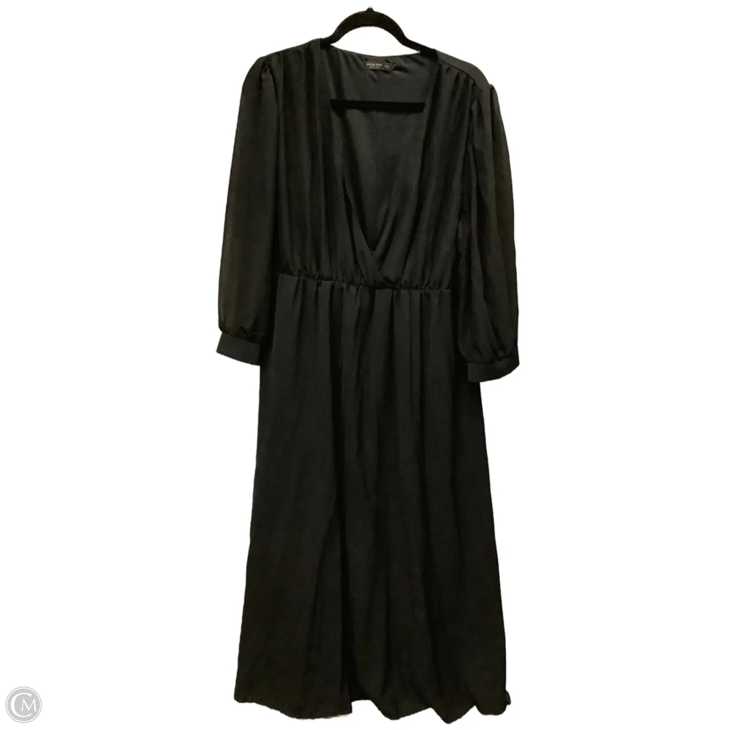 Dress Party Midi By Shein In Black, Size: 2x