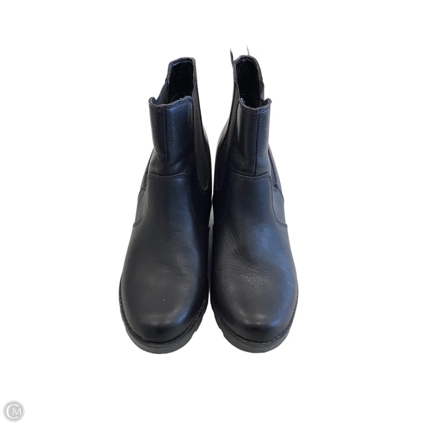 Boots Ankle Heels By Universal Thread In Black, Size: 10