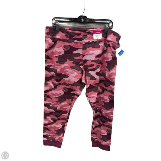 Athletic Leggings By Clothes Mentor In Camouflage Print, Size: Xxl