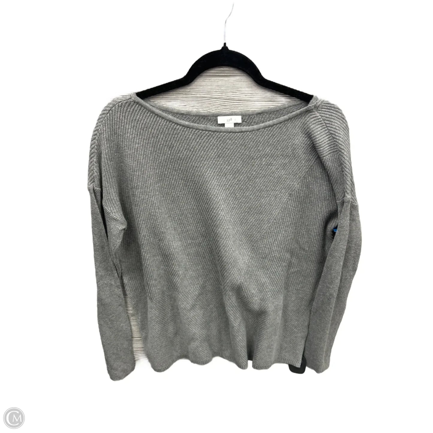 Top Long Sleeve By J. Jill In Grey, Size: M