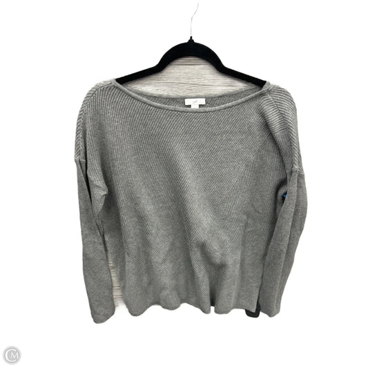 Top Long Sleeve By J. Jill In Grey, Size: M