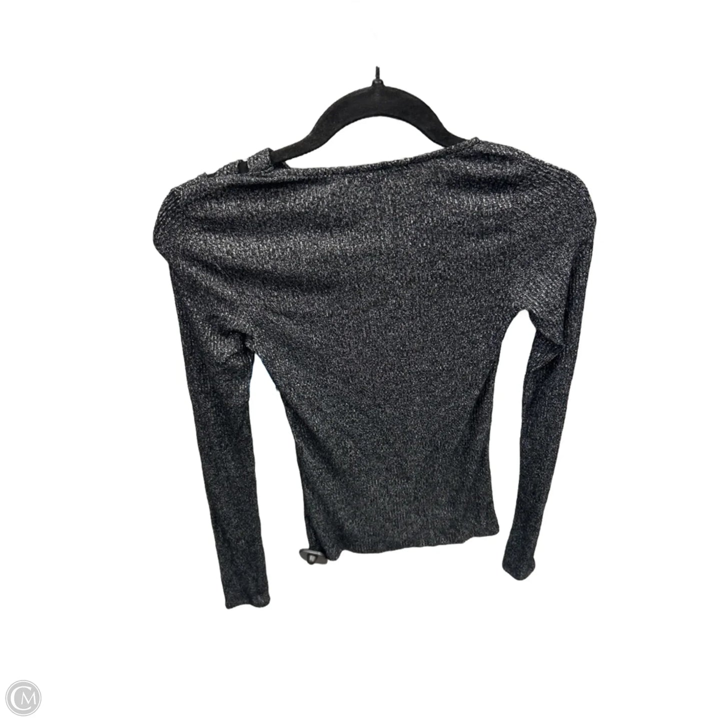 Top Long Sleeve By Express In Grey, Size: Xs