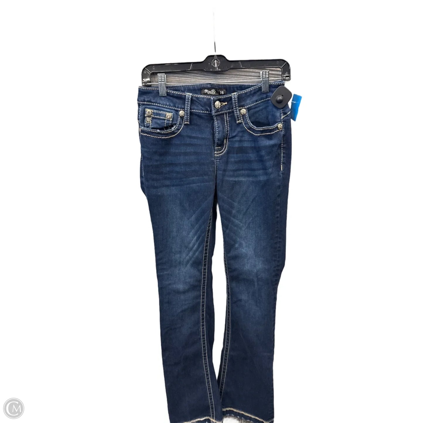 Jeans Skinny By Miss Me In Blue Denim, Size: 2