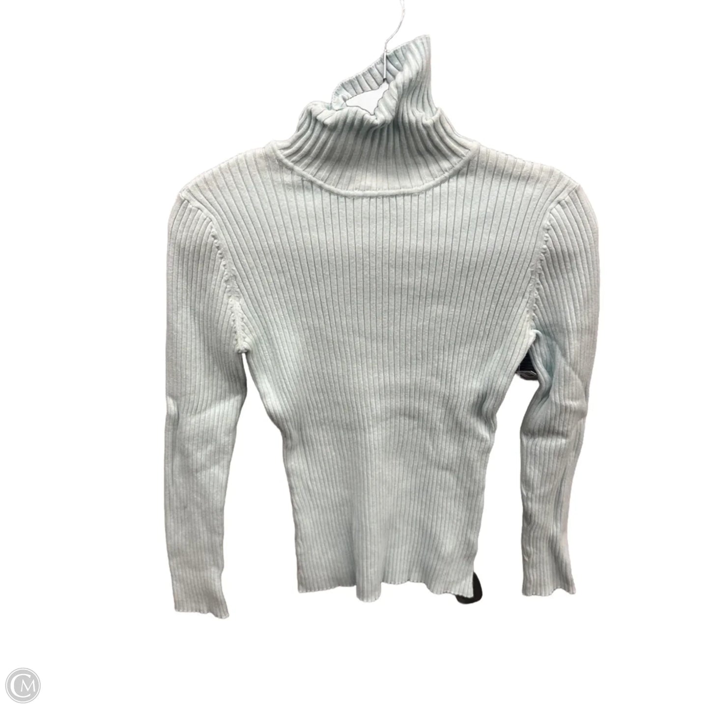 Top Long Sleeve By Chadwicks In Blue, Size: L