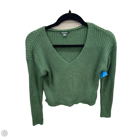 Top Long Sleeve By Wild Fable In Green, Size: M