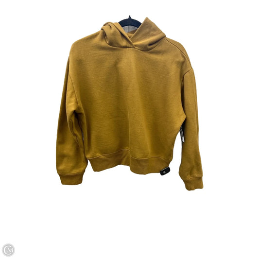 Sweatshirt Hoodie By A New Day In Gold, Size: S