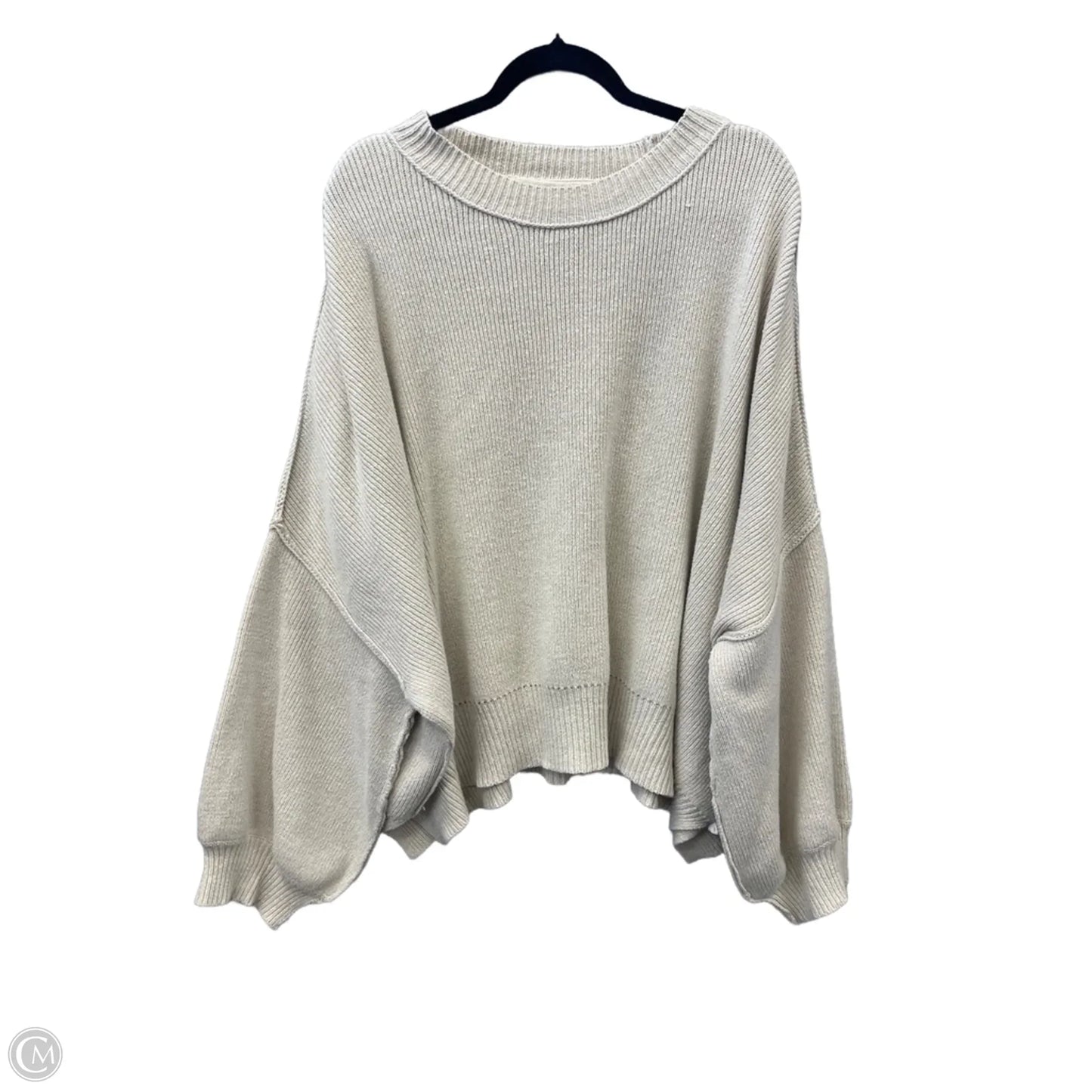 Sweater By Grey Lab In Cream, Size: Xl