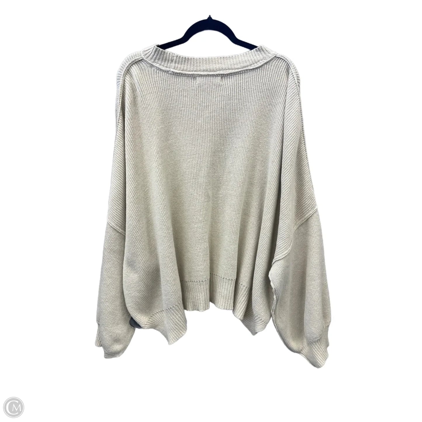 Sweater By Grey Lab In Cream, Size: Xl
