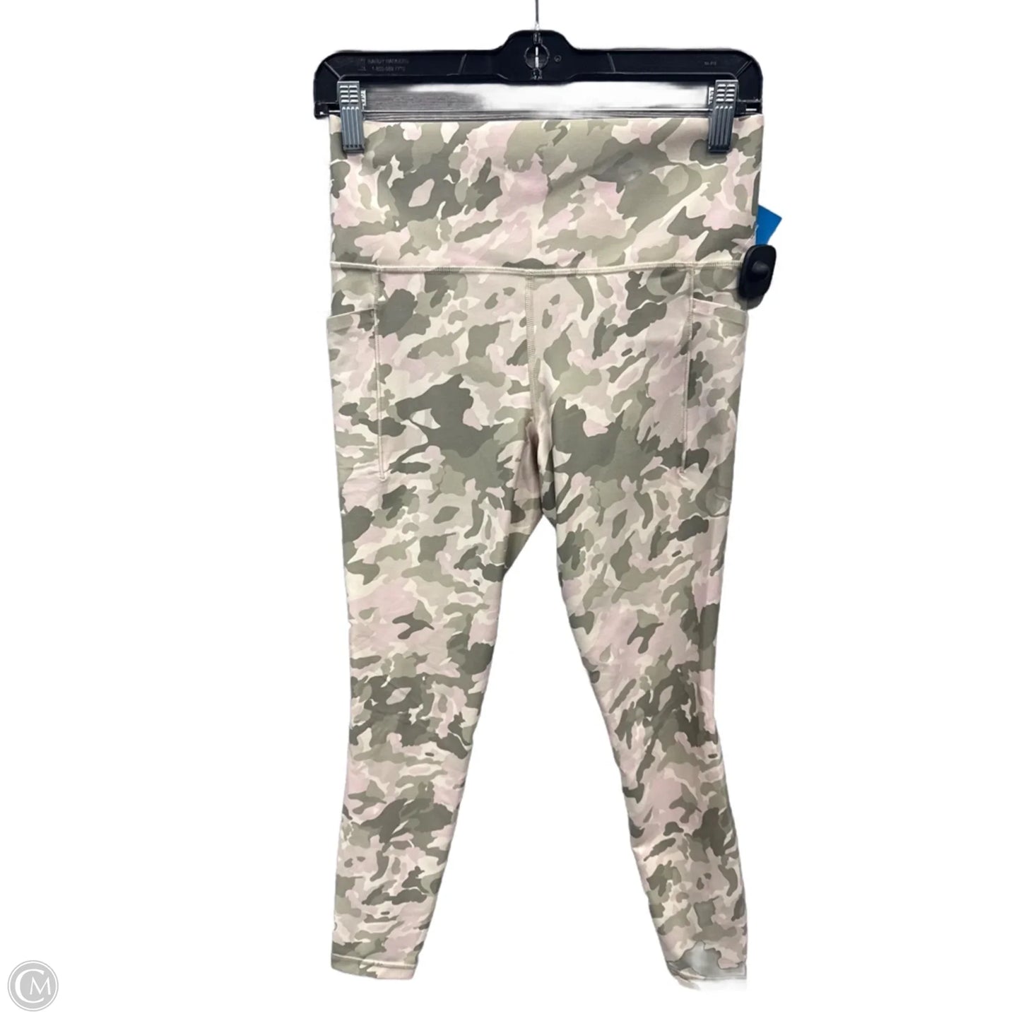 Athletic Leggings By Athleta In Camouflage Print, Size: M