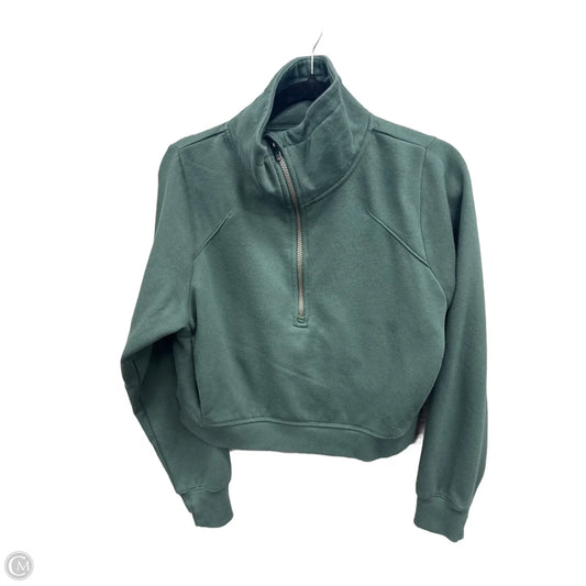 Athletic Sweatshirt Collar By All In Motion In Green, Size: M