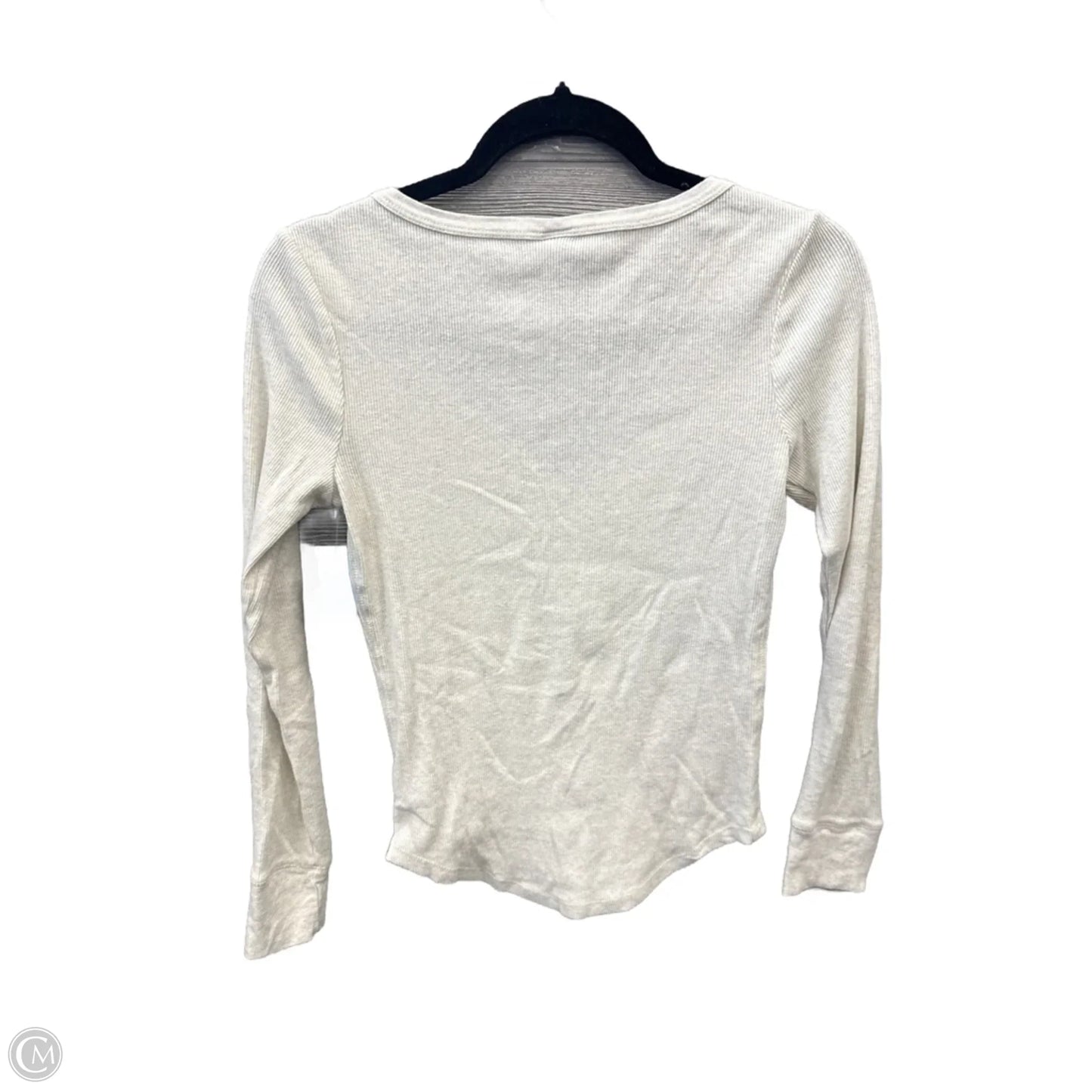 Top Long Sleeve By Wild Fable In White, Size: M