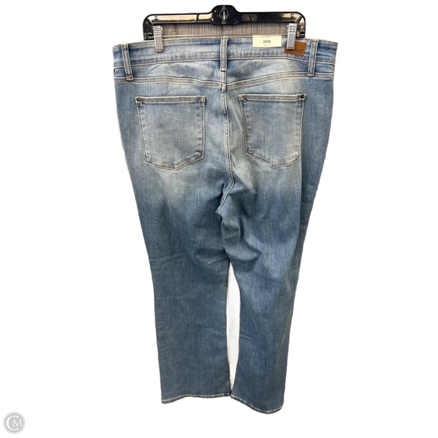 Jeans Skinny By Judy Blue In Blue Denim, Size: 20