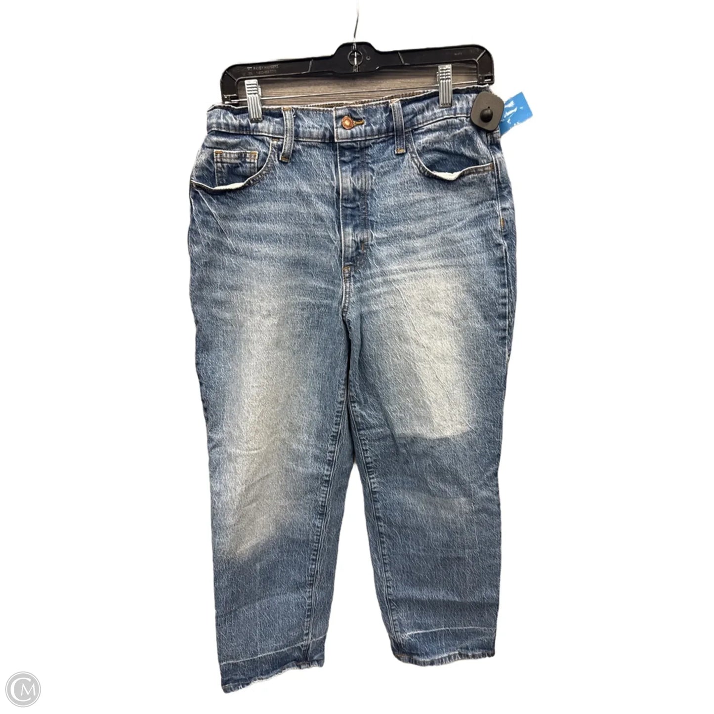 Jeans Straight By Universal Thread In Blue Denim, Size: 8