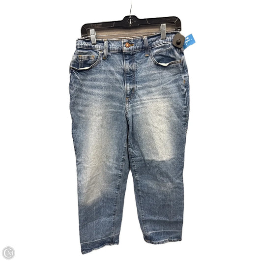 Jeans Straight By Universal Thread In Blue Denim, Size: 8