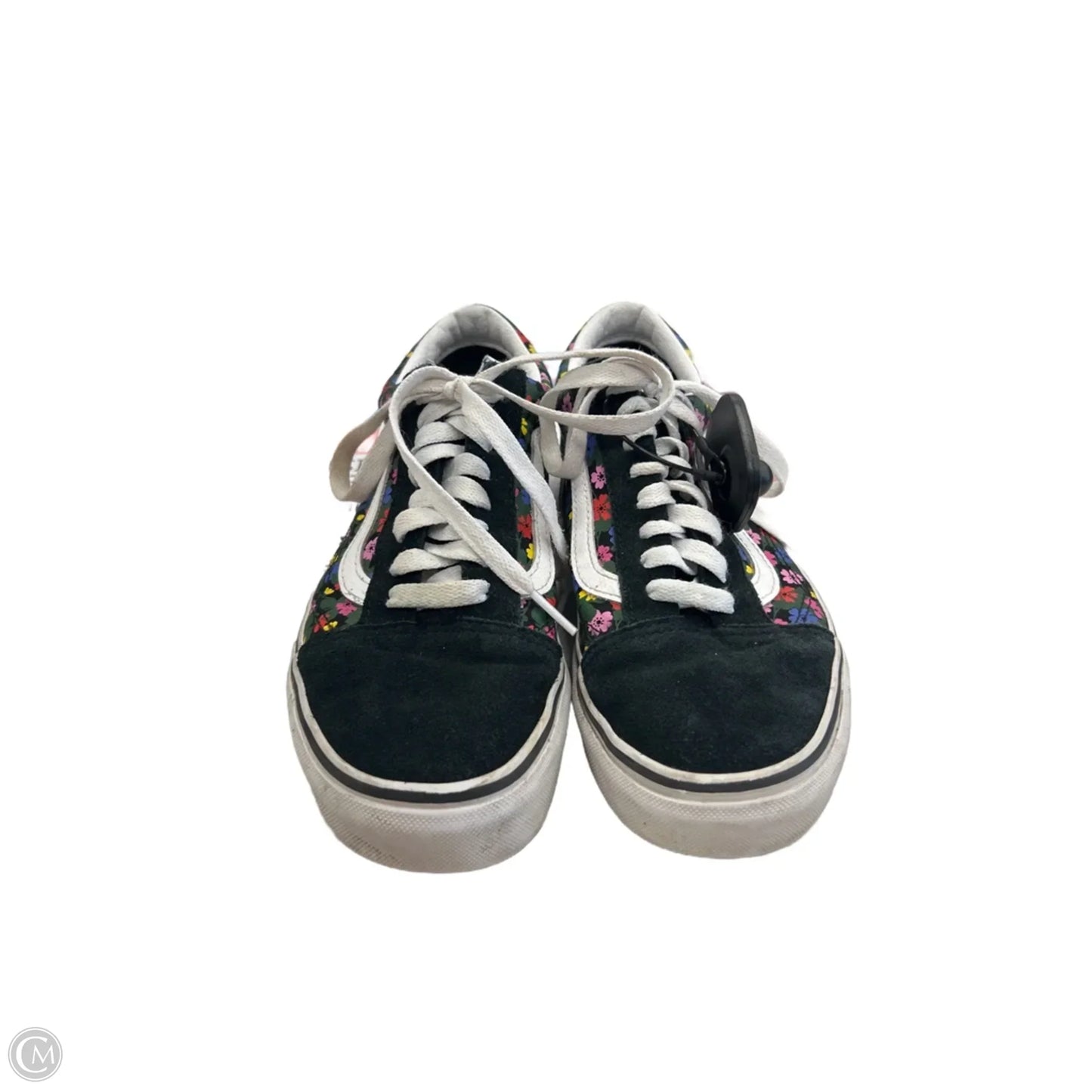 Shoes Sneakers By Vans In Floral Print, Size: 8