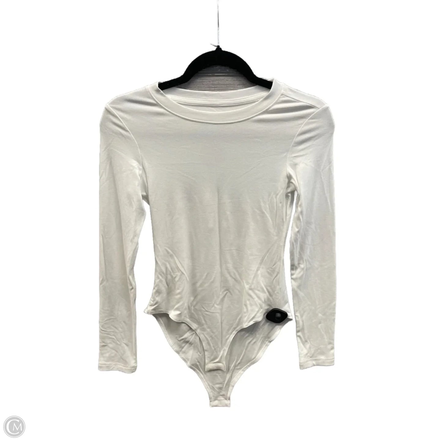 Bodysuit By Clothes Mentor In White, Size: S