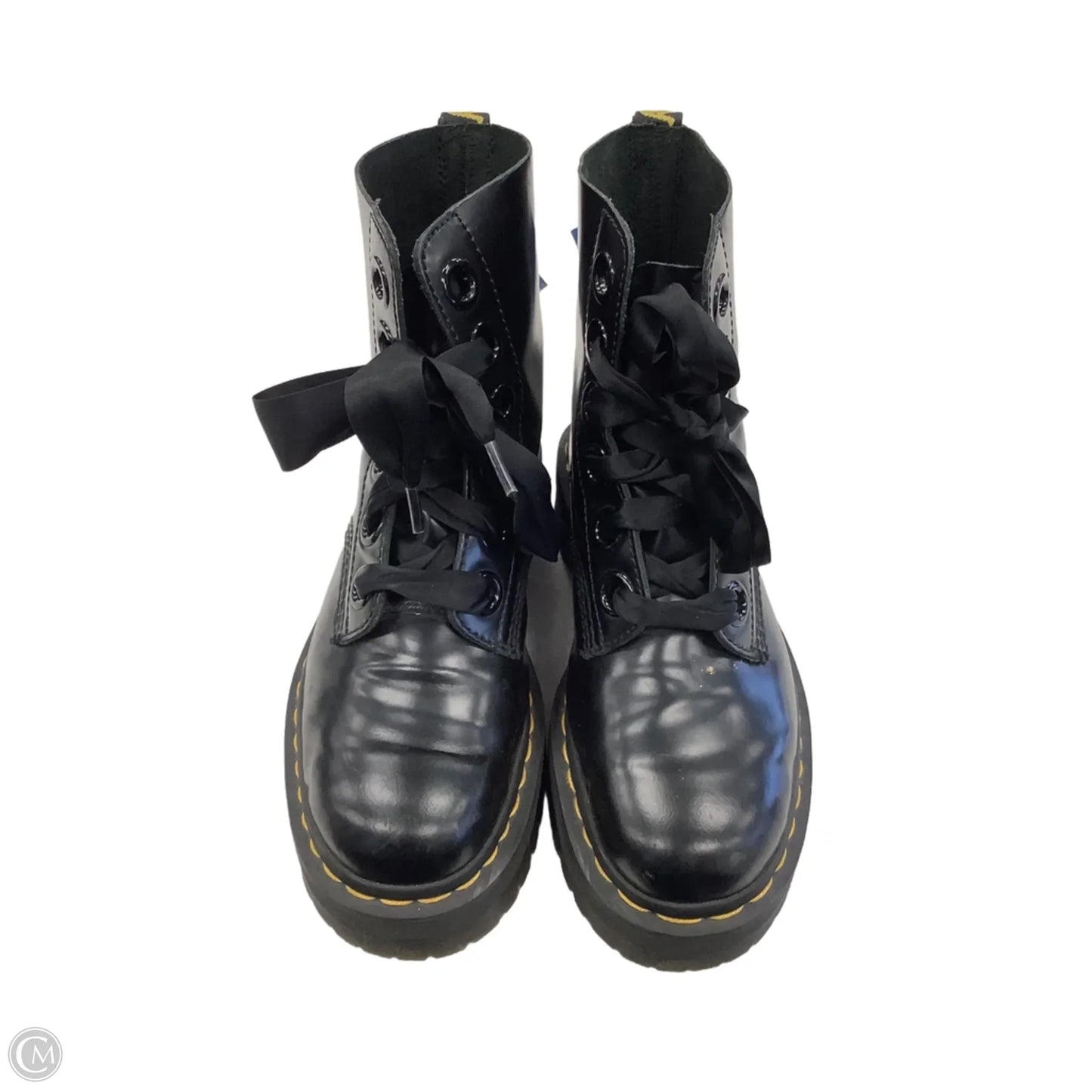 Boots Ankle Flats By Dr Martens In Black, Size: 8