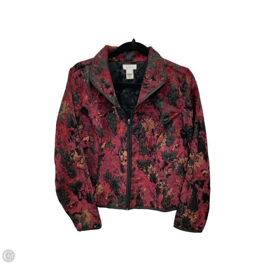 Jacket Other By Christopher And Banks In Maroon, Size: M