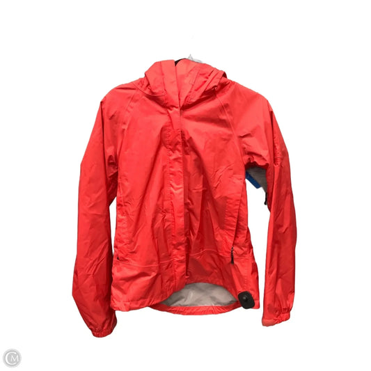 Jacket Windbreaker By Clothes Mentor In Orange, Size: S
