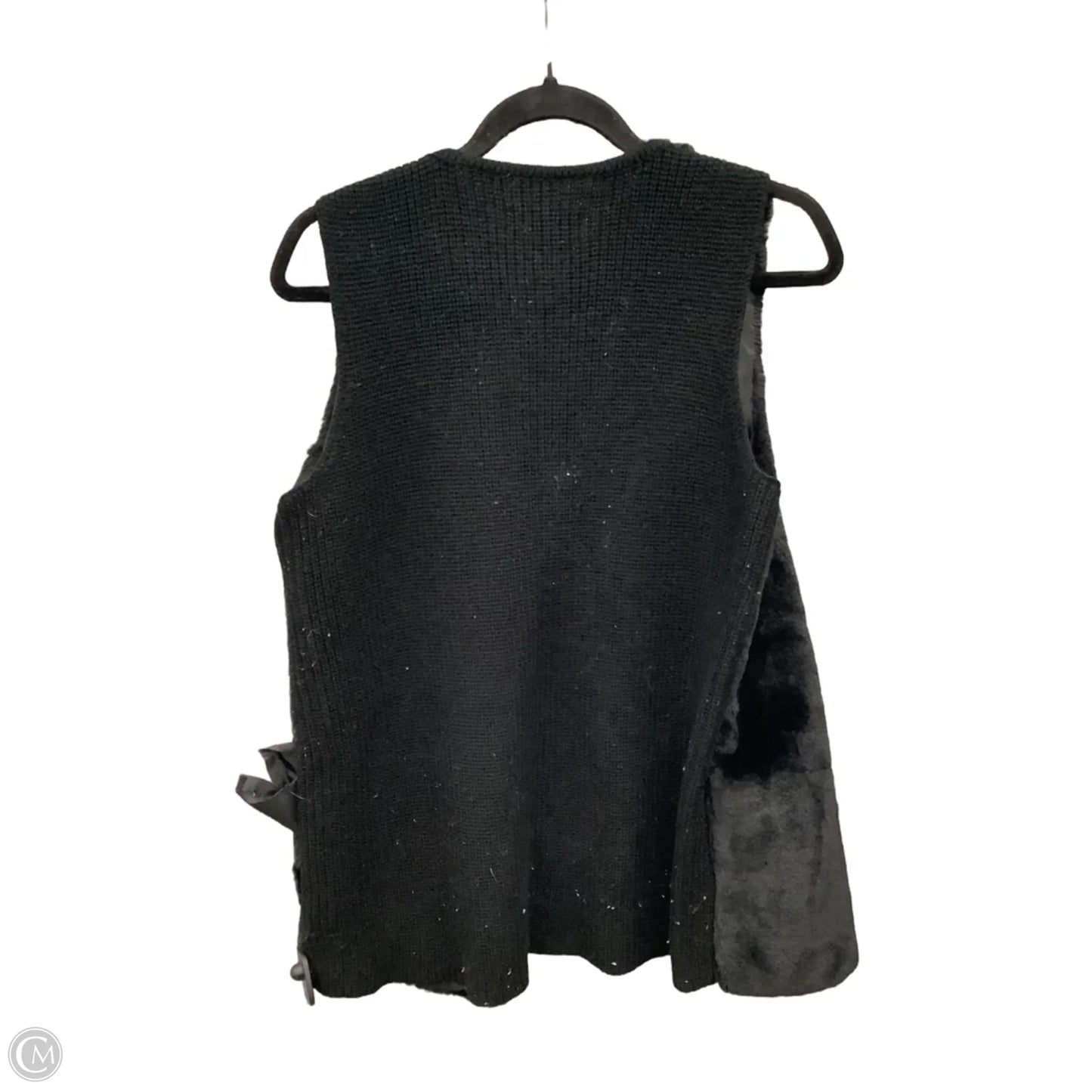 Vest Other By Liz Claiborne In Black, Size: M