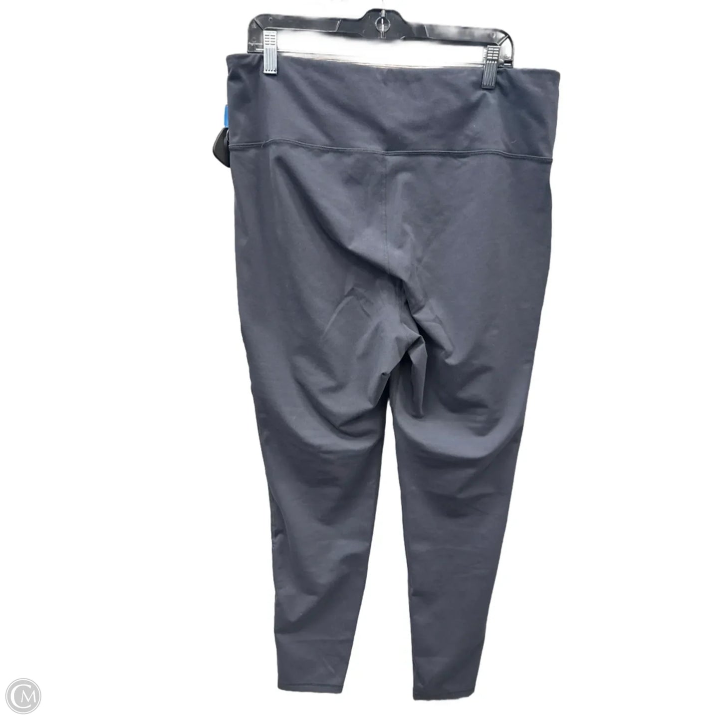 Athletic Leggings By Old Navy In Grey, Size: Xxl