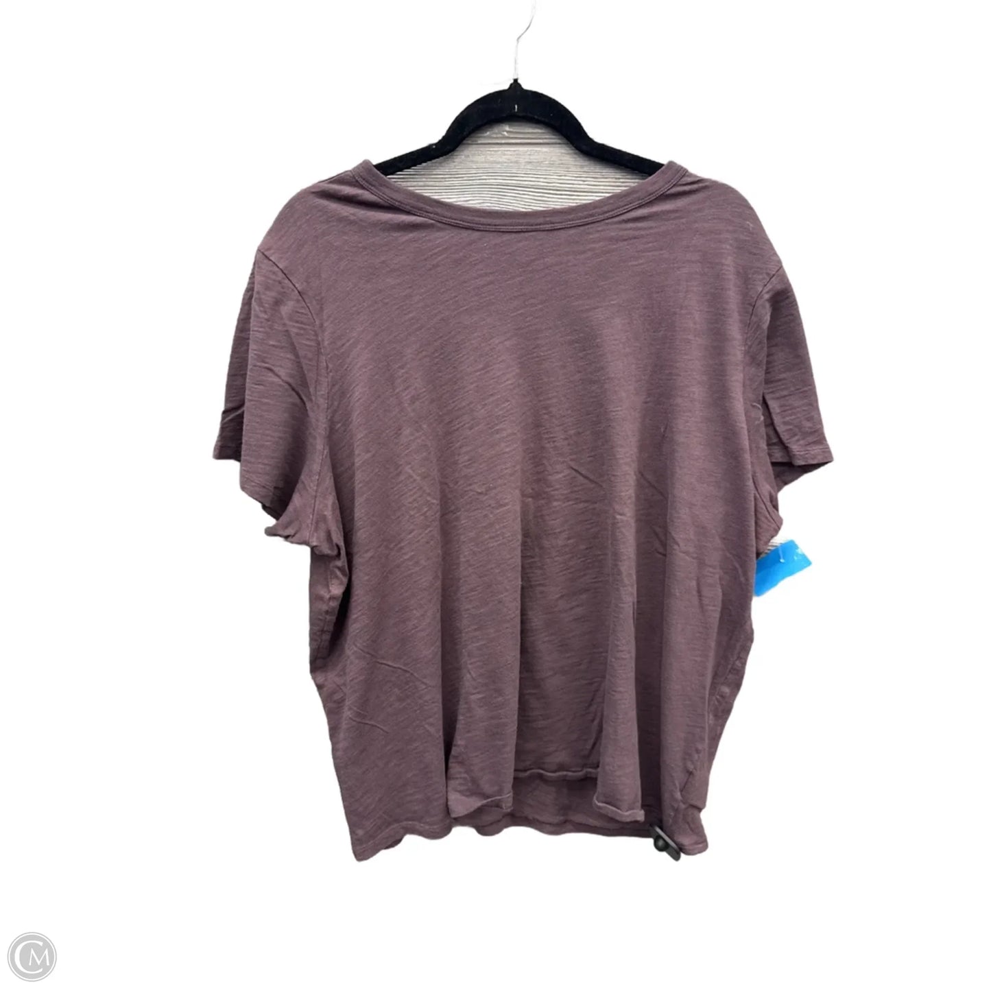 Top Short Sleeve By Old Navy In Purple, Size: Xxl