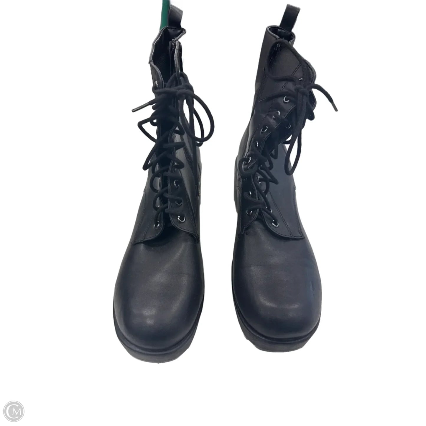 Boots Ankle Heels By Soda In Black, Size: 11