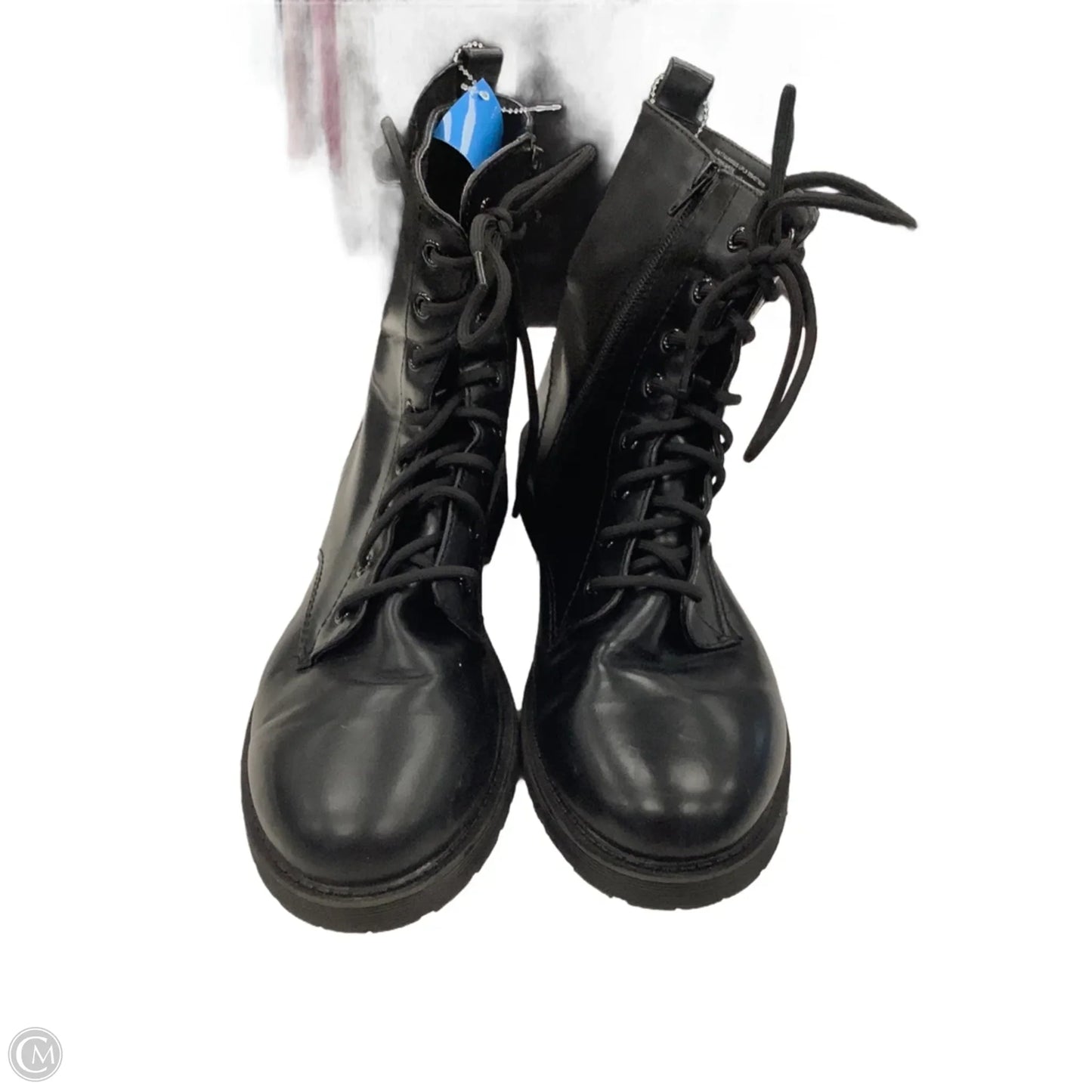 Boots Combat By Time And Tru In Black, Size: 11