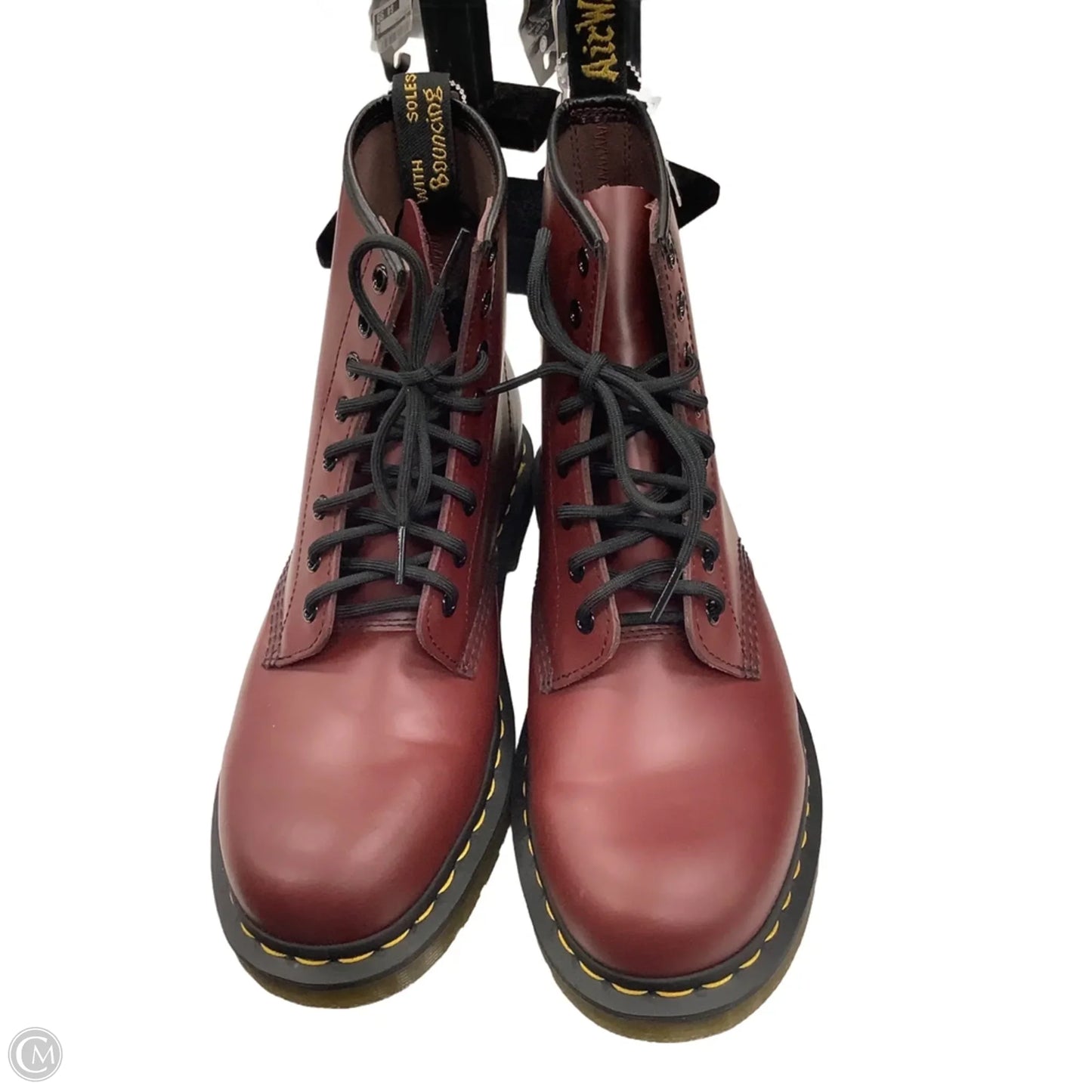 Boots Ankle Flats By Dr Martens In Red, Size: 9