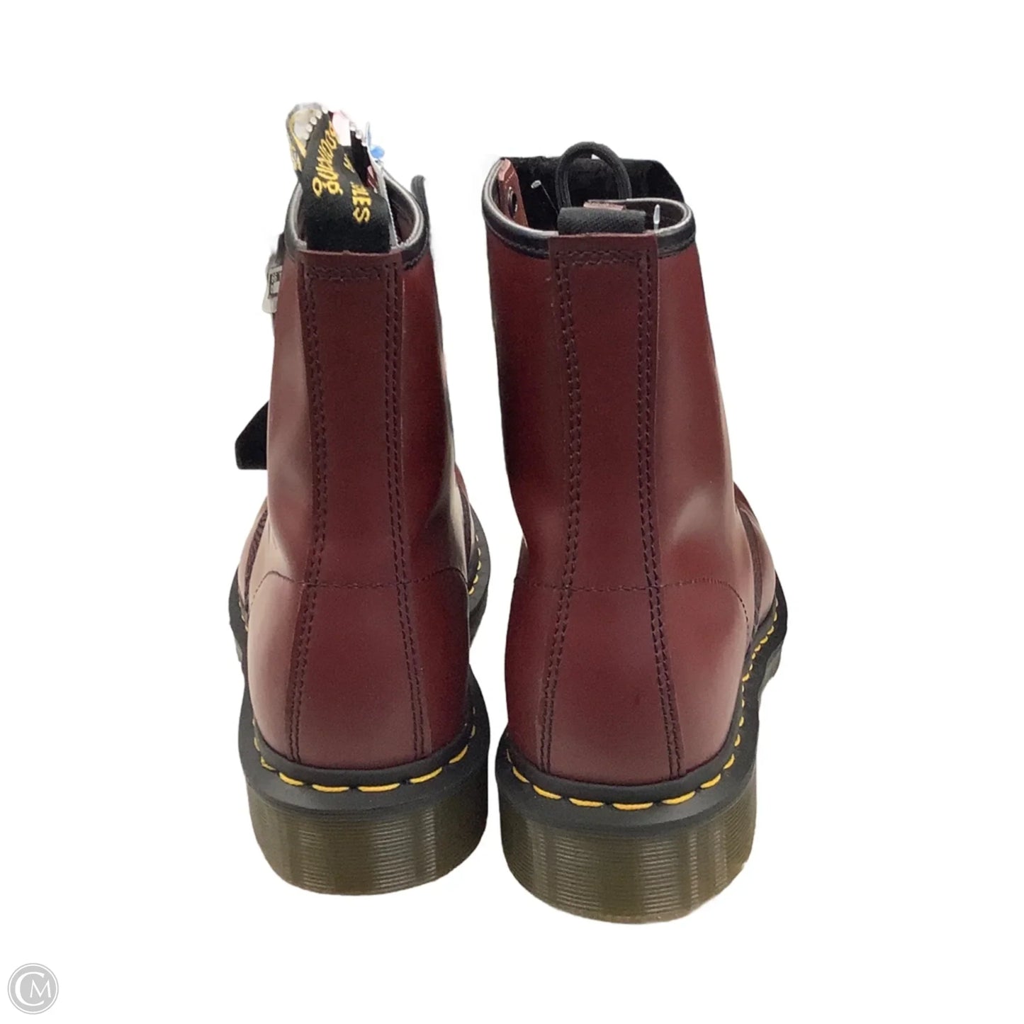 Boots Ankle Flats By Dr Martens In Red, Size: 9