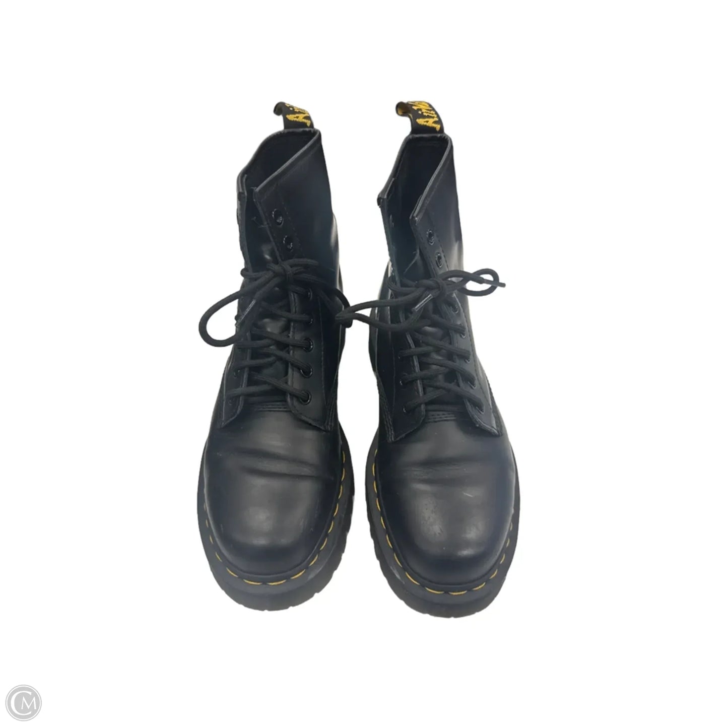 Boots Ankle Flats By Dr Martens In Black, Size: 9