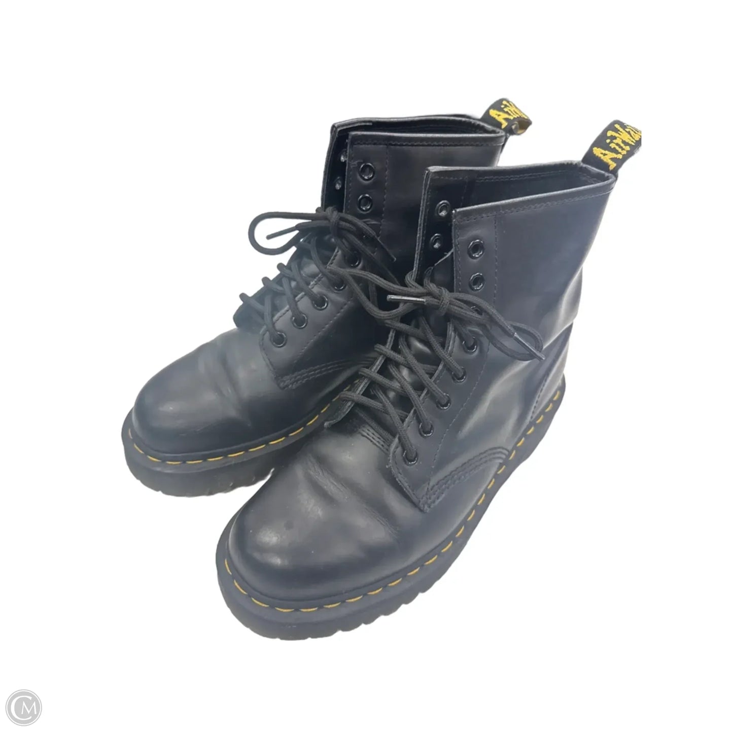 Boots Ankle Flats By Dr Martens In Black, Size: 9