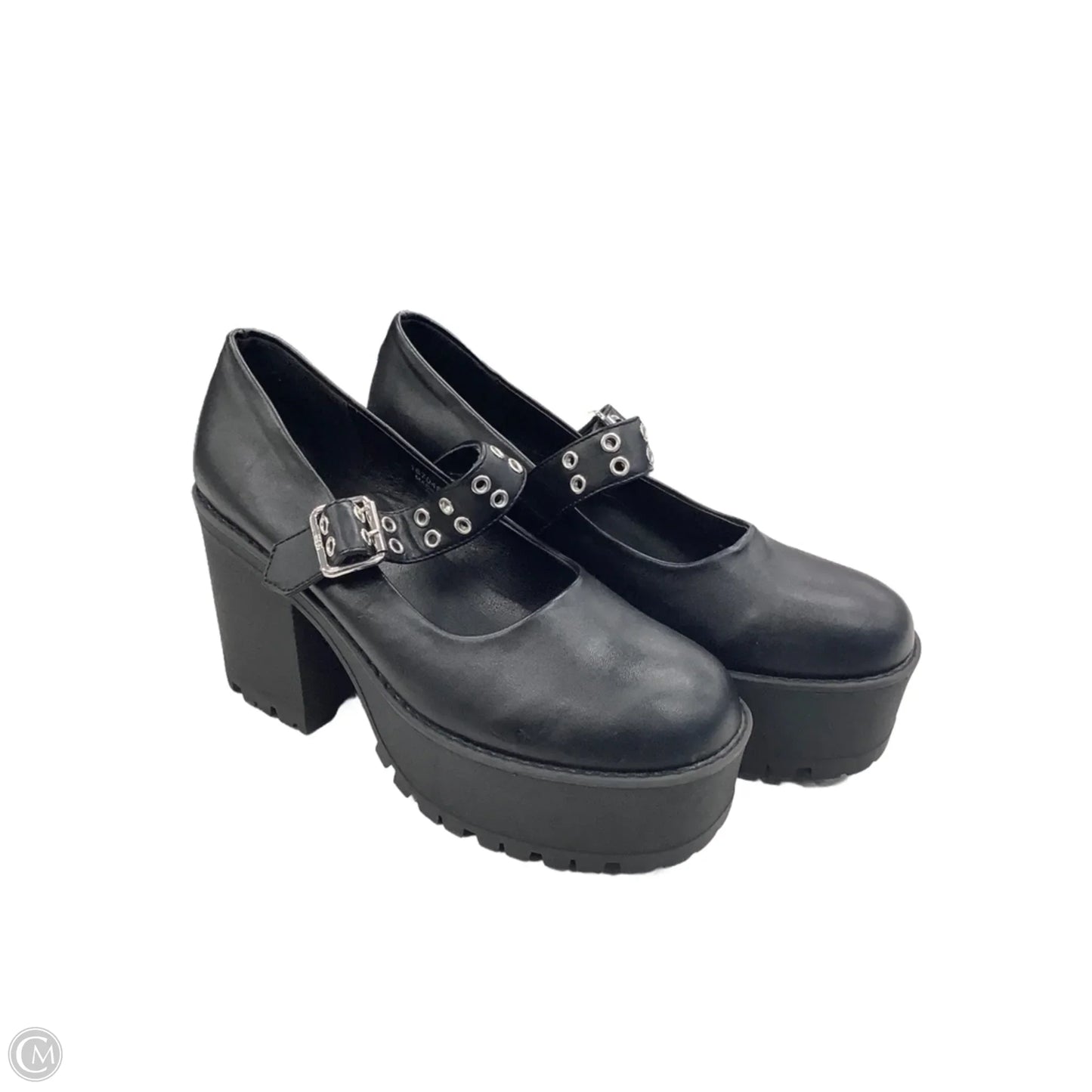 Shoes Heels Platform By Clothes Mentor In Blue, Size: 11