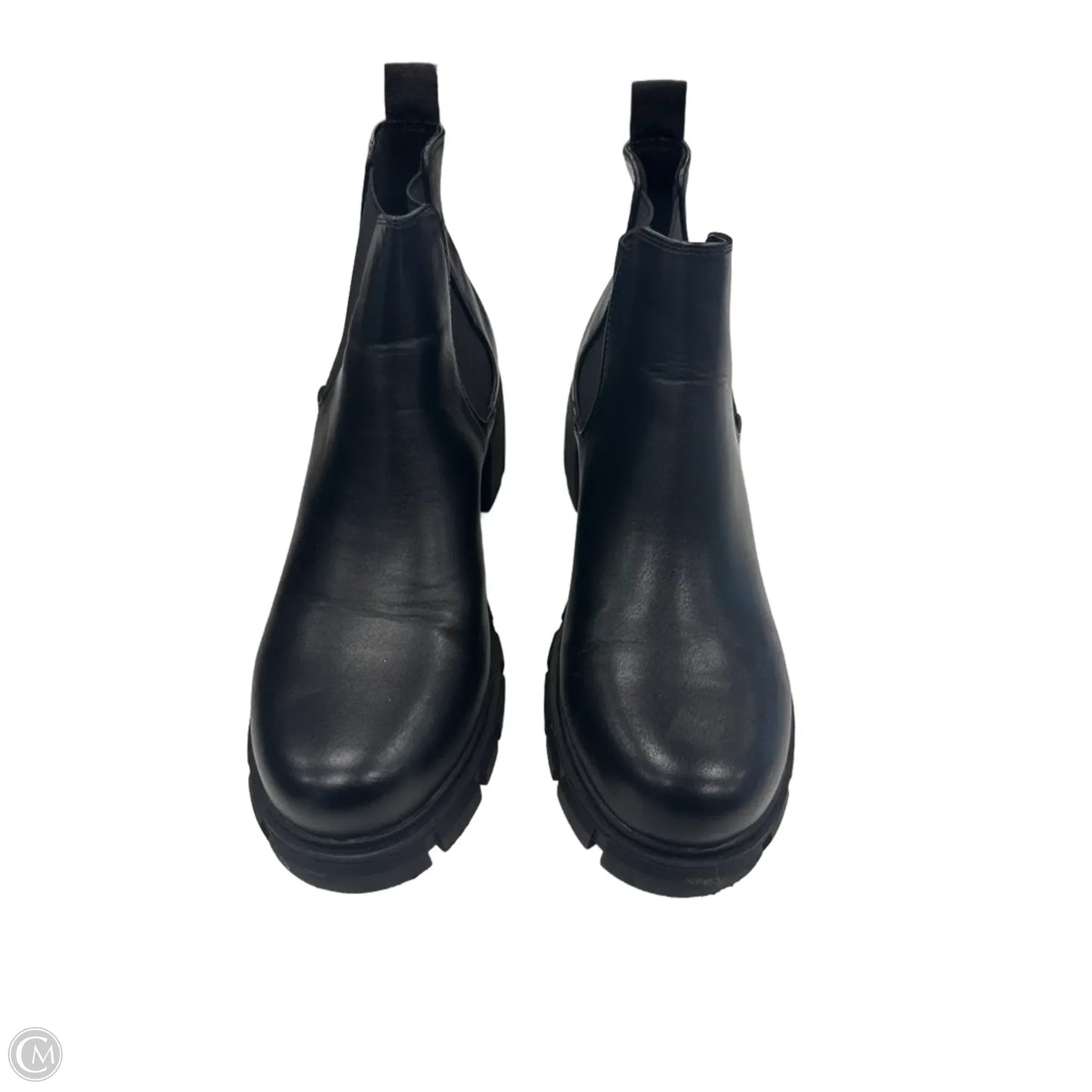 Boots Ankle Heels By Soda In Black, Size: 11