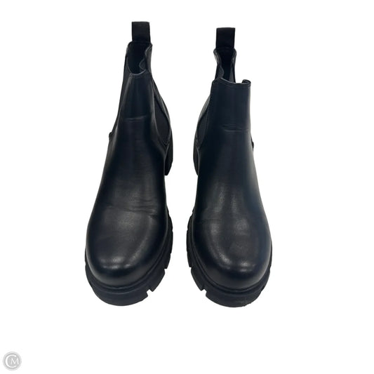 Boots Ankle Heels By Soda In Black, Size: 11