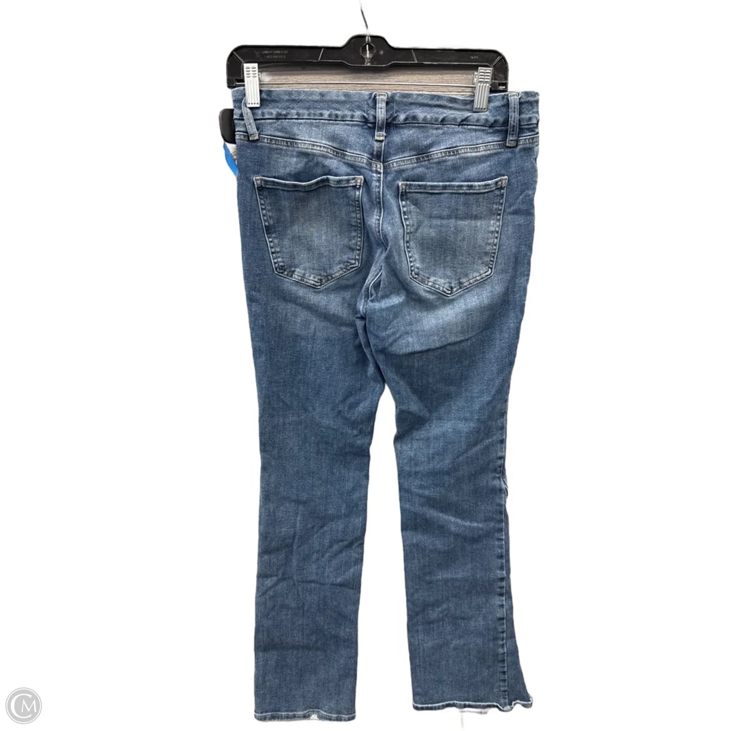 Jeans Flared By Express In Blue Denim, Size: 8