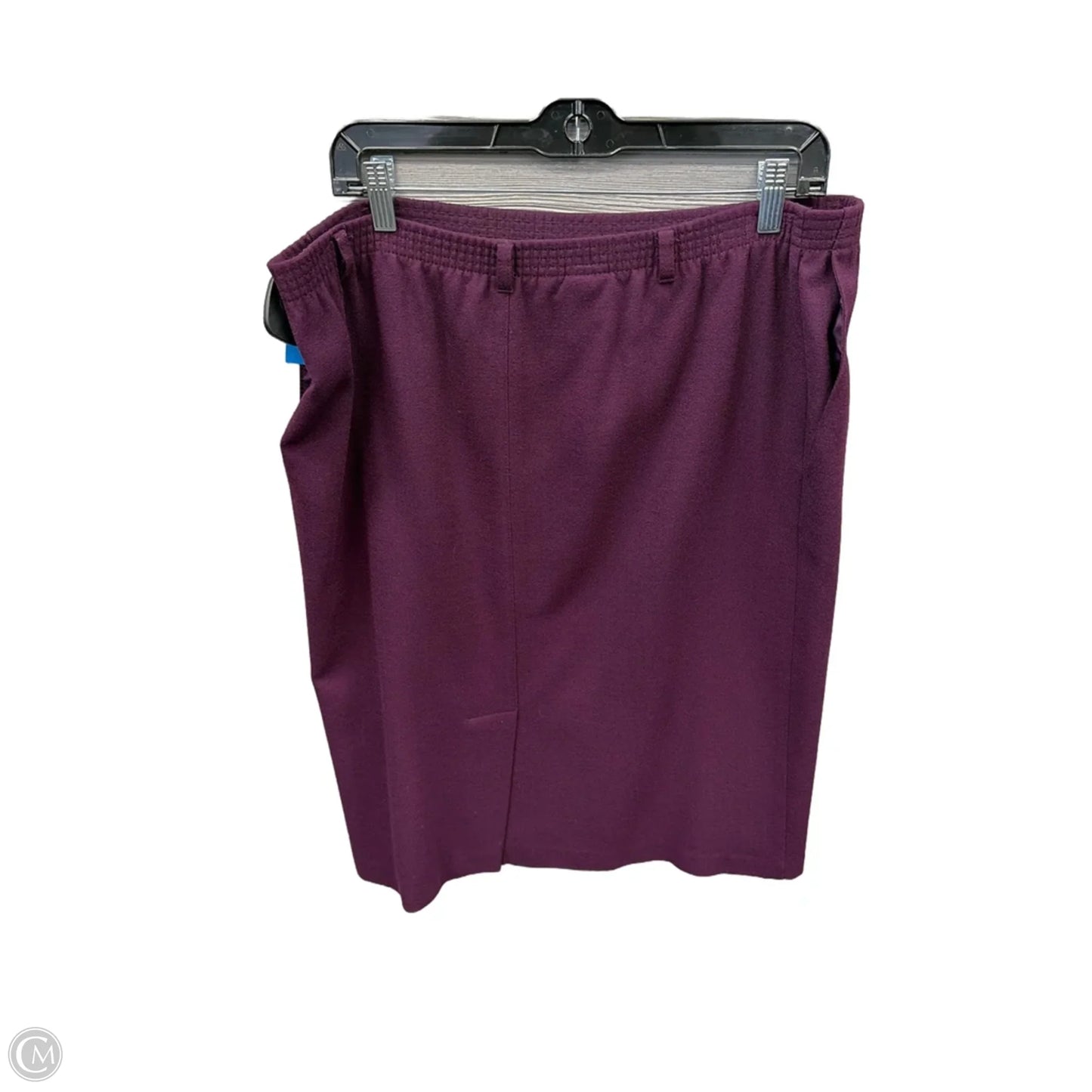 Skirt Midi By Alfred Dunner In Purple, Size: 14