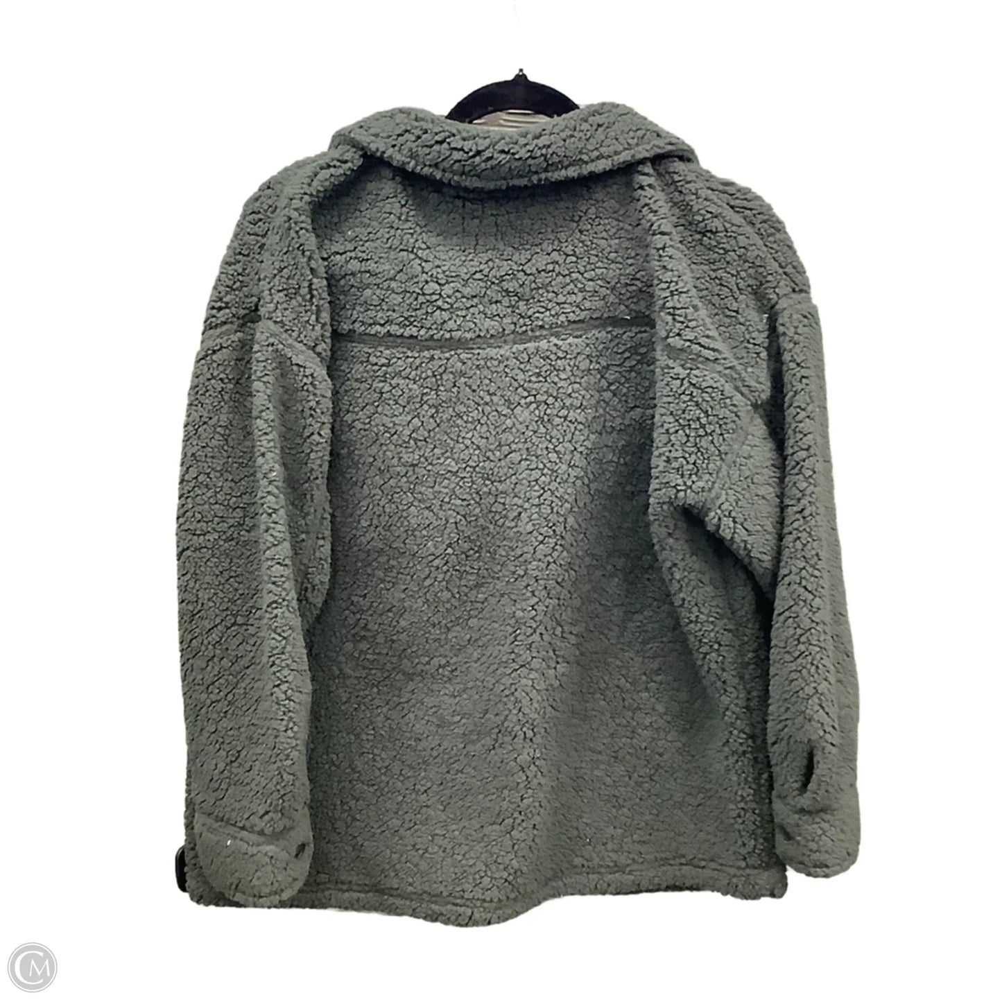 Jacket Faux Fur & Sherpa By 32 Degrees In Green, Size: M