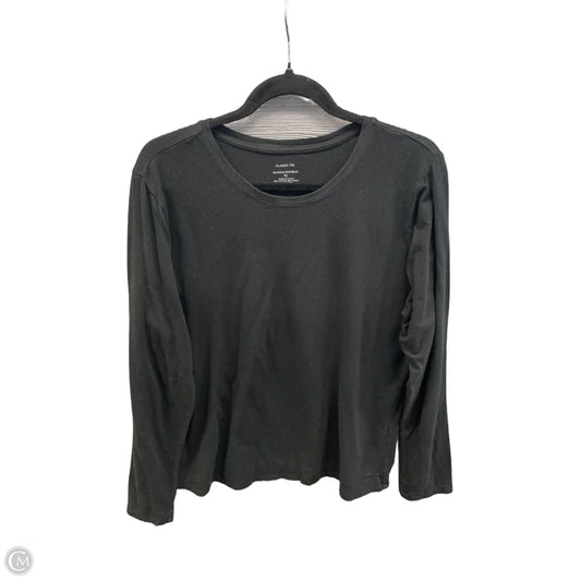 Top Long Sleeve Basic By Banana Republic In Black, Size: Xl