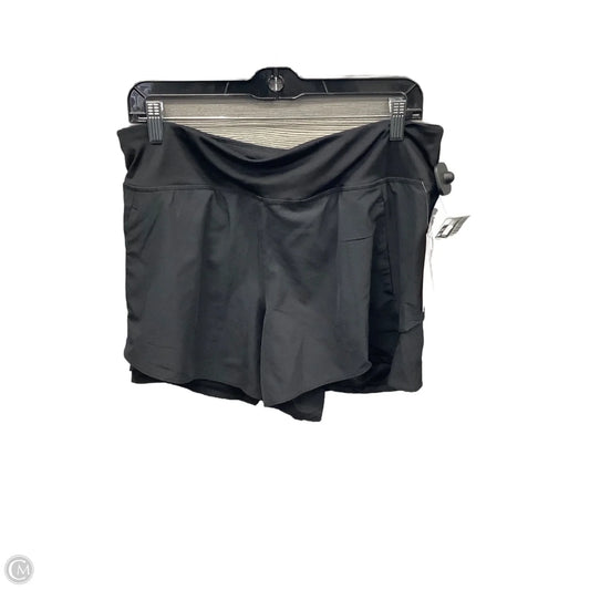 Athletic Shorts By Avia In Black, Size: L