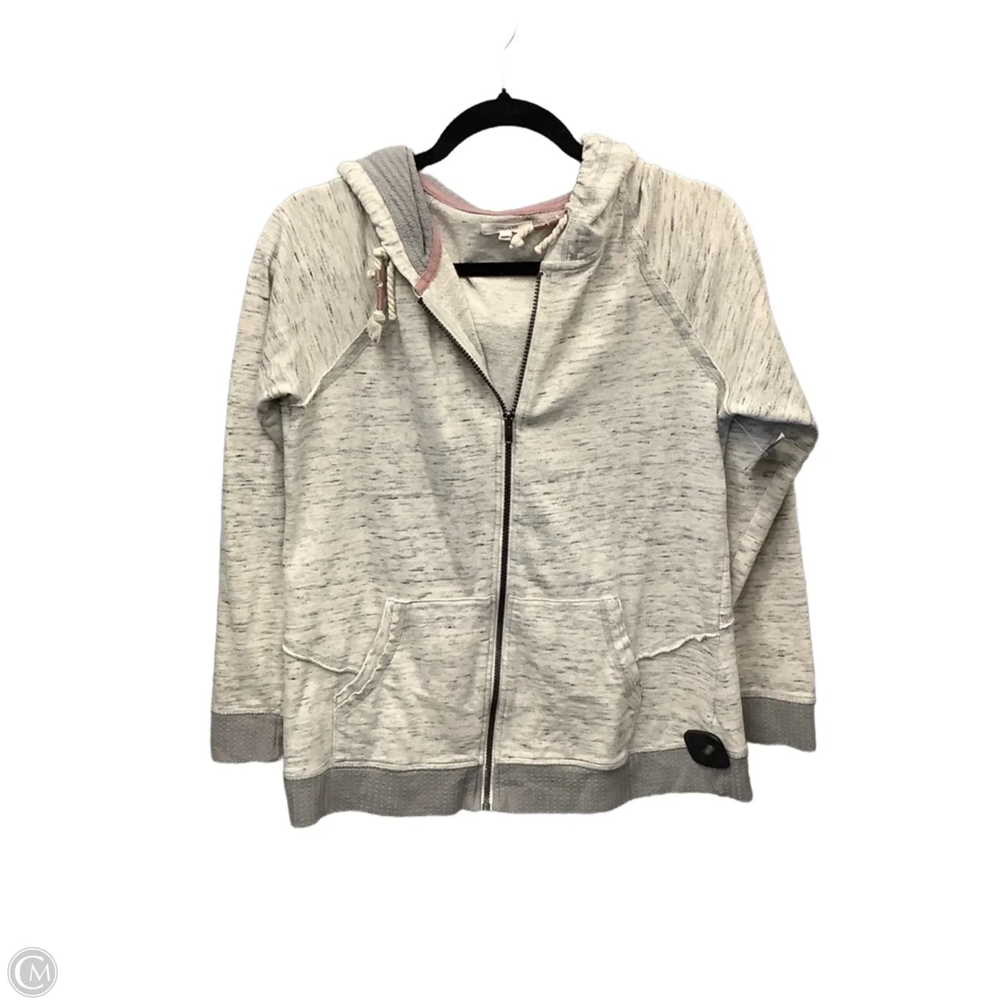 Top Long Sleeve By Maurices In Grey, Size: M