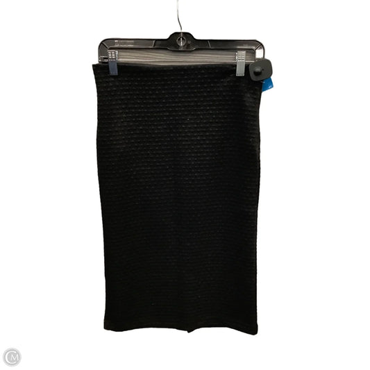 Skirt Midi By Loft In Black, Size: 4