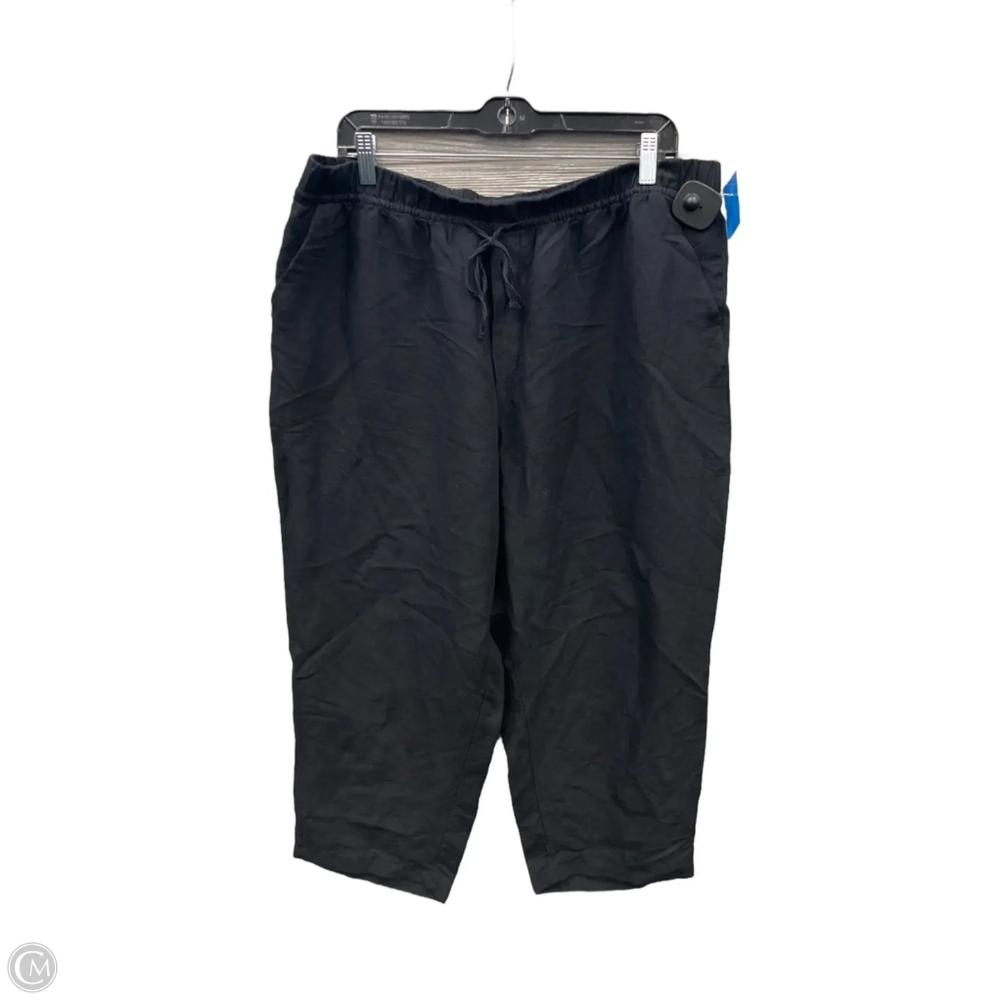 Pants Cropped By H&m In Black, Size: 14