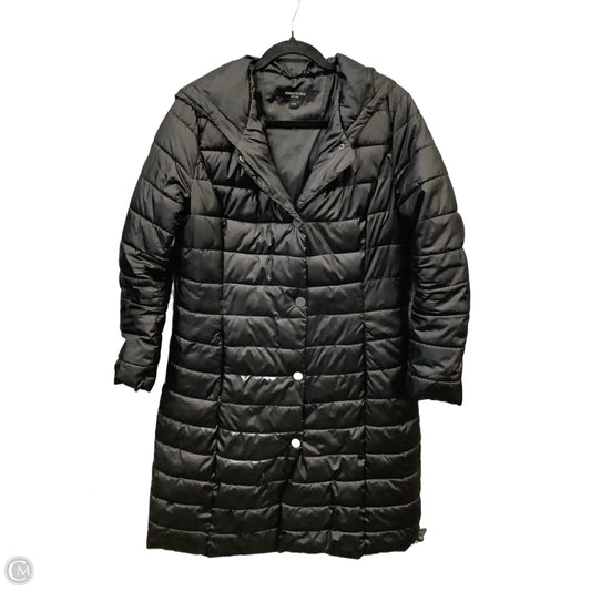 Coat Puffer & Quilted By Kenneth Cole In Black, Size: M