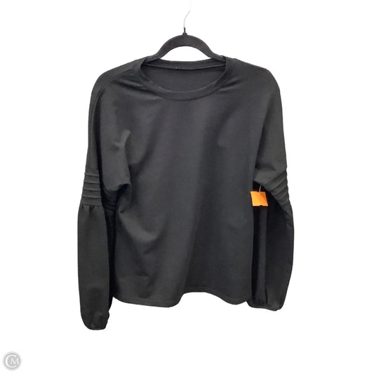 Top Long Sleeve By Clothes Mentor In Black, Size: S