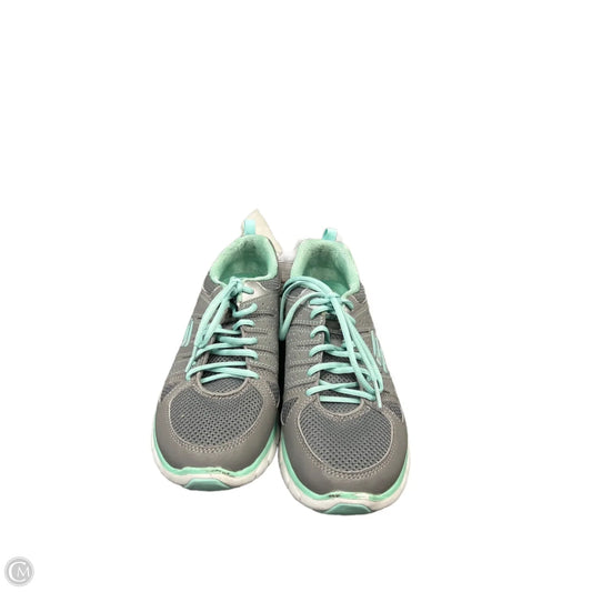 Shoes Athletic By Skechers In Grey, Size: 7.5