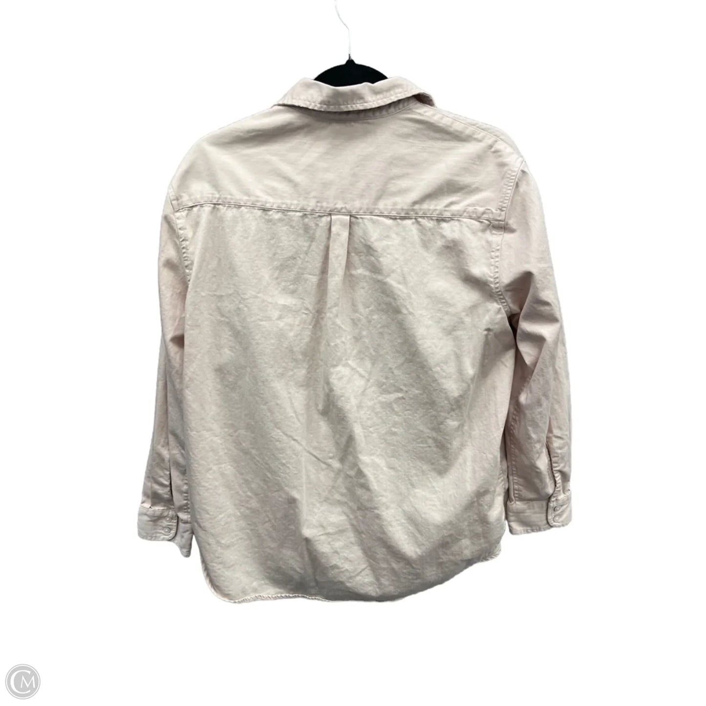 Top Long Sleeve By Aerie In Pink, Size: M