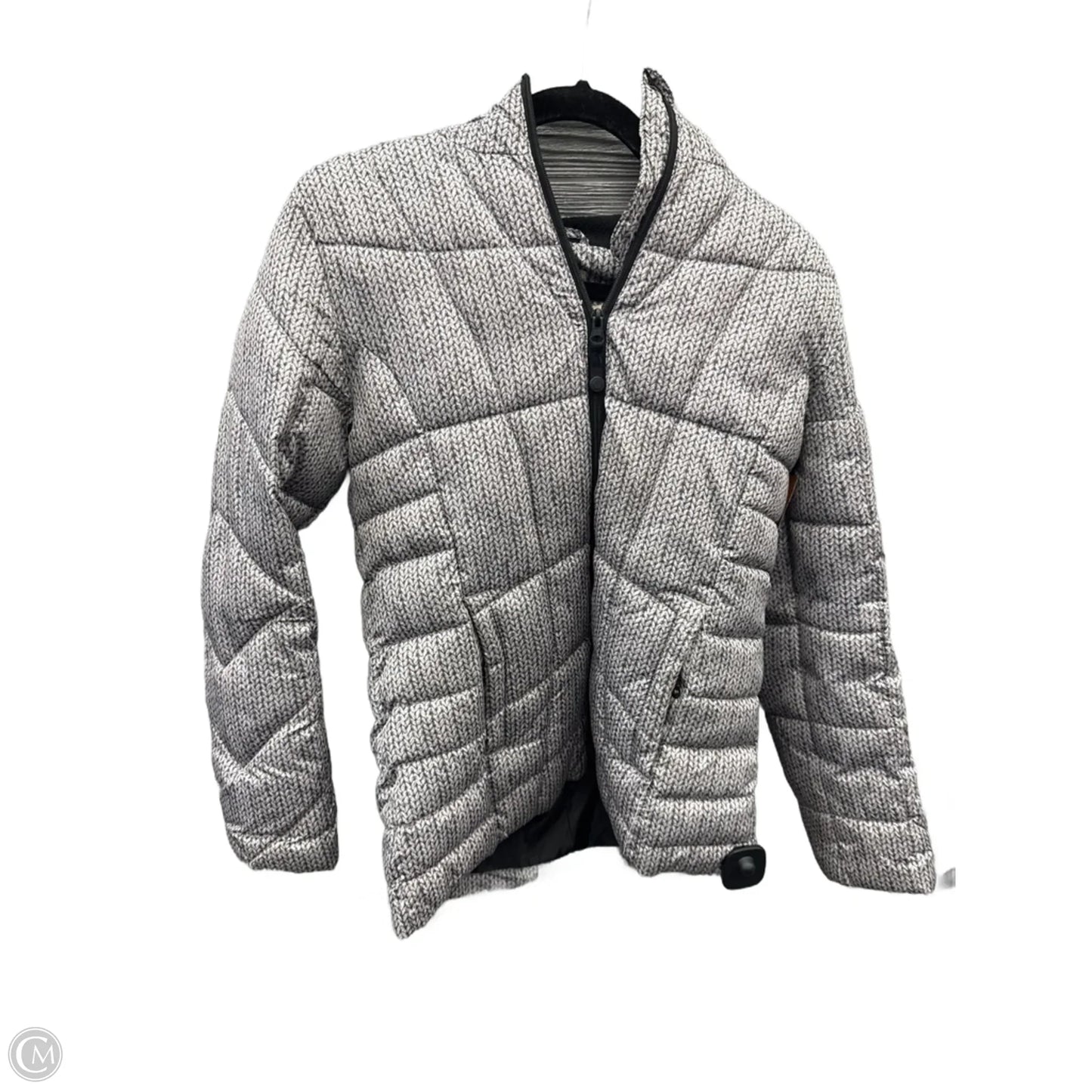 Coat Puffer & Quilted By Faded Glory In Grey, Size: Xs